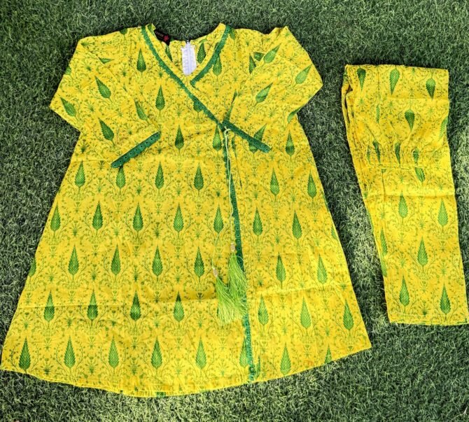 Amber Leaf Kids Lawn 2-Piece Set