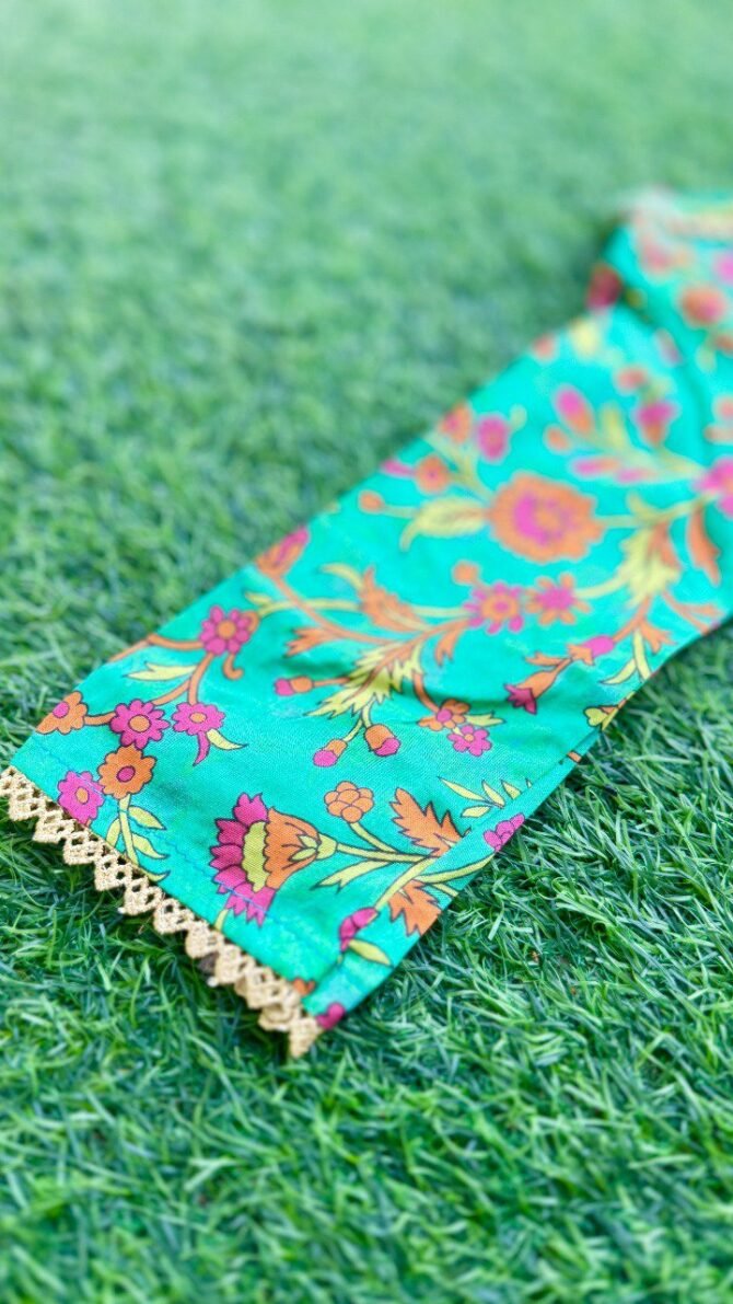 Mint Petals – Summer Lawn 2-Piece for Girls - Image 3